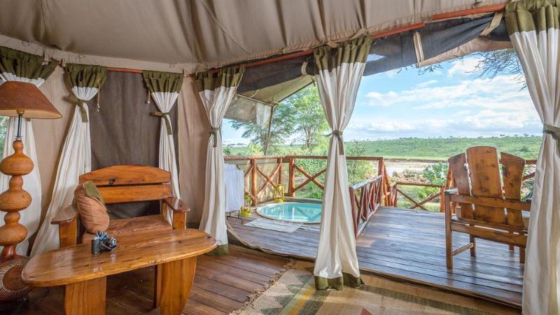 Elephant Bedroom Camp Archers Post Exterior foto